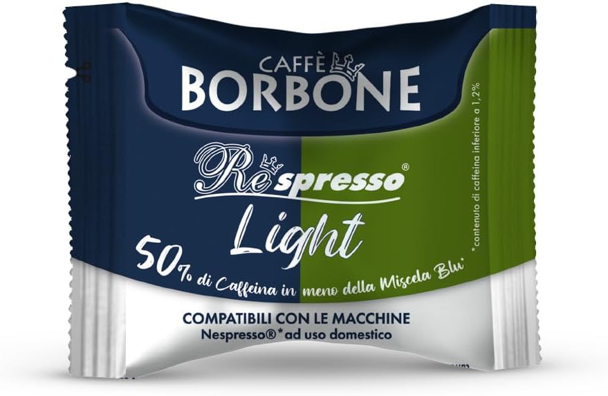 Caffè Borbone Respresso, Miscela - 120 Capsule - Compatibili con le Macchine ad uso domestico Nespresso